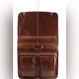 Floto Venezia Leather Garment Bag EUC